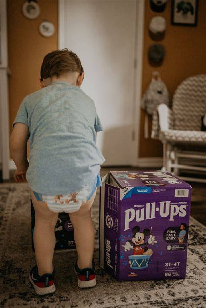 7 Year Old Wearing Baby Diapers