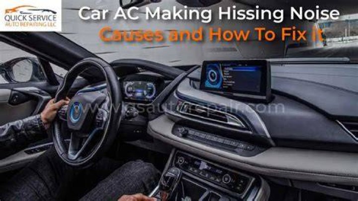 Ac Hissing Sound - How To Discuss
