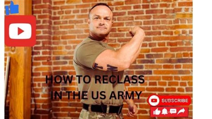 Army Reclass - How To Discuss
