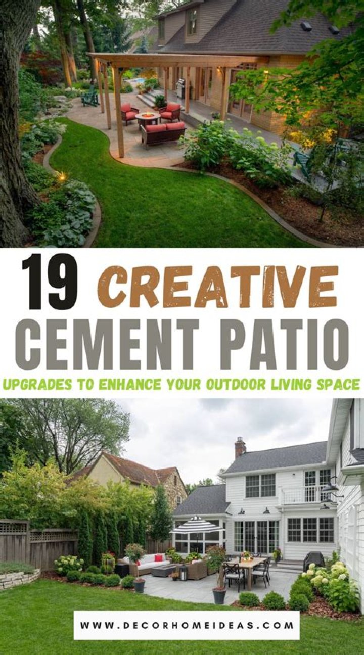 Backyard cement ideas - How To Discuss