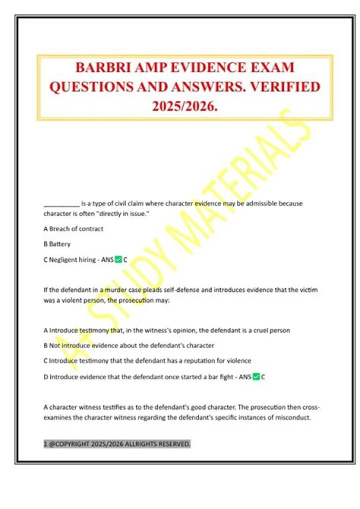 Barbri Amp - How To Discuss