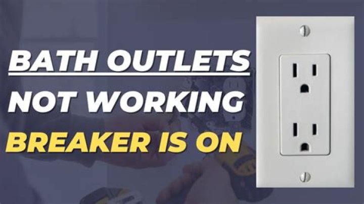 Bathroom Outlets Not Working - How To Discuss