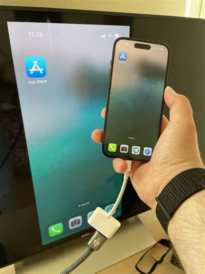 Cable to connect iphone to tv