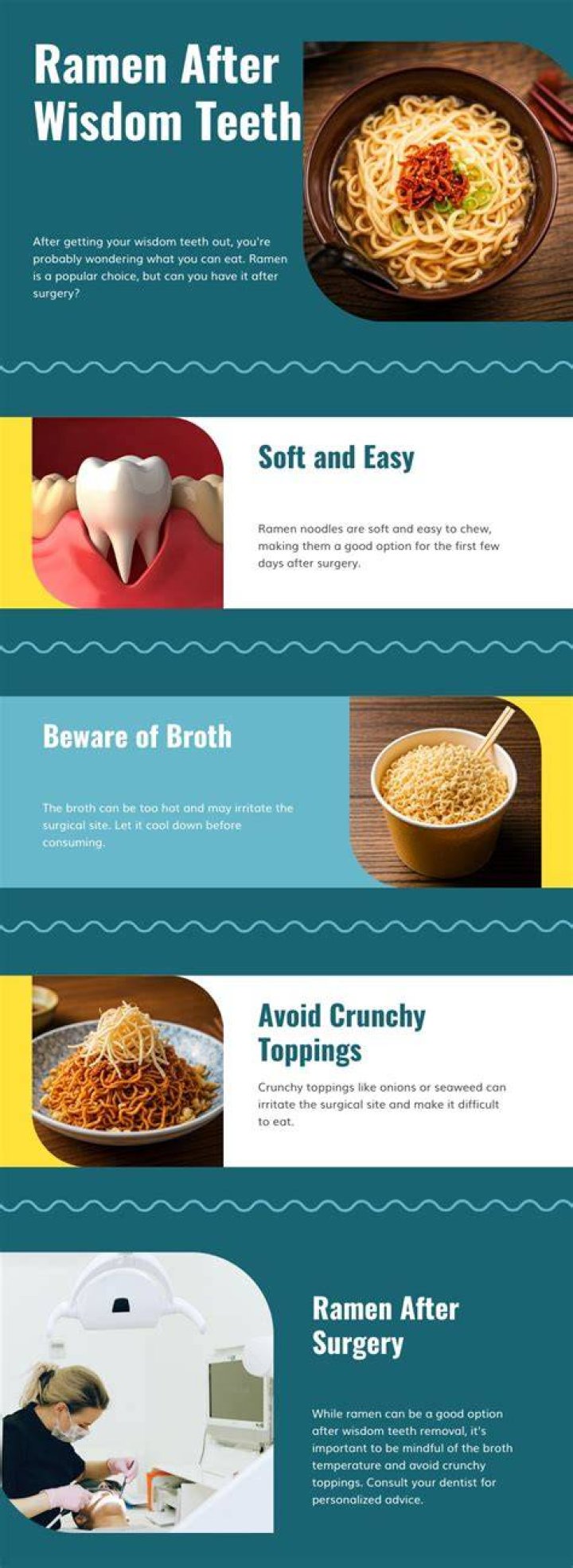 Can I Eat Ramen After Wisdom Teeth Removal