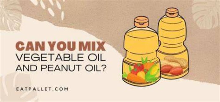 Can You Mix Peanut Oil And Vegetable Oil