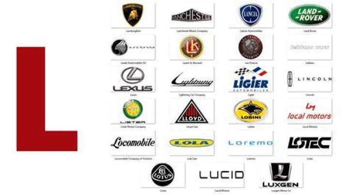 Cars That Start With L