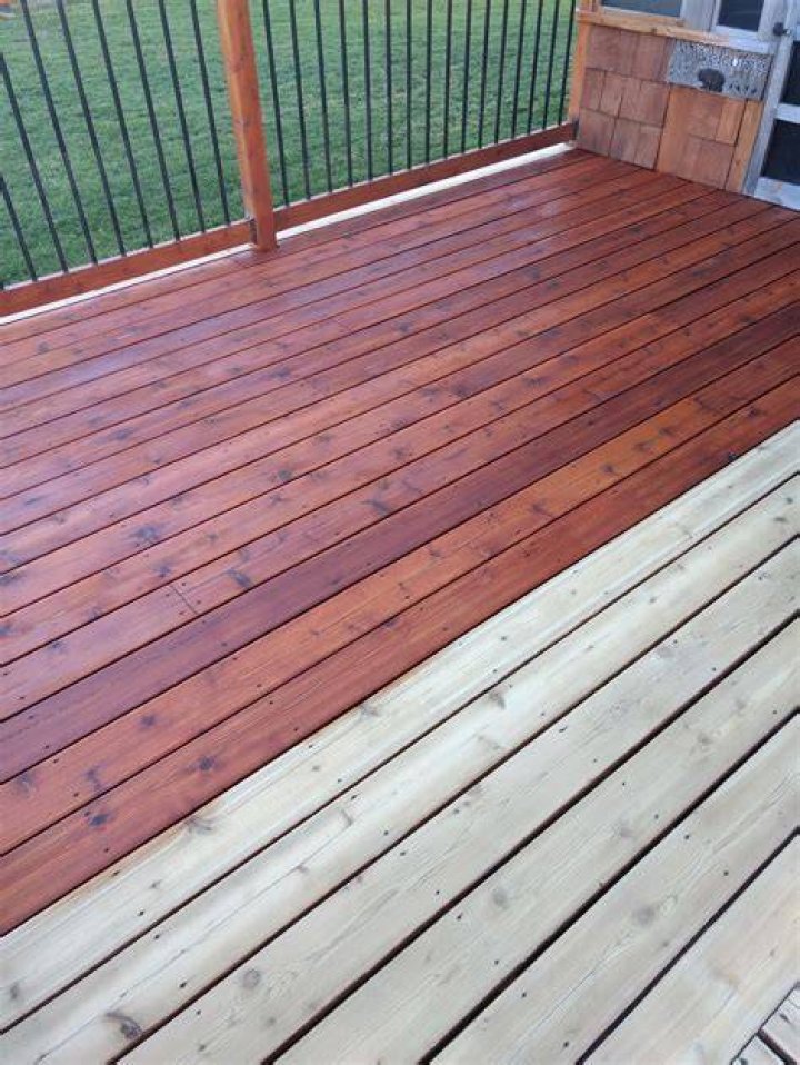 Cedar deck stain - How To Discuss