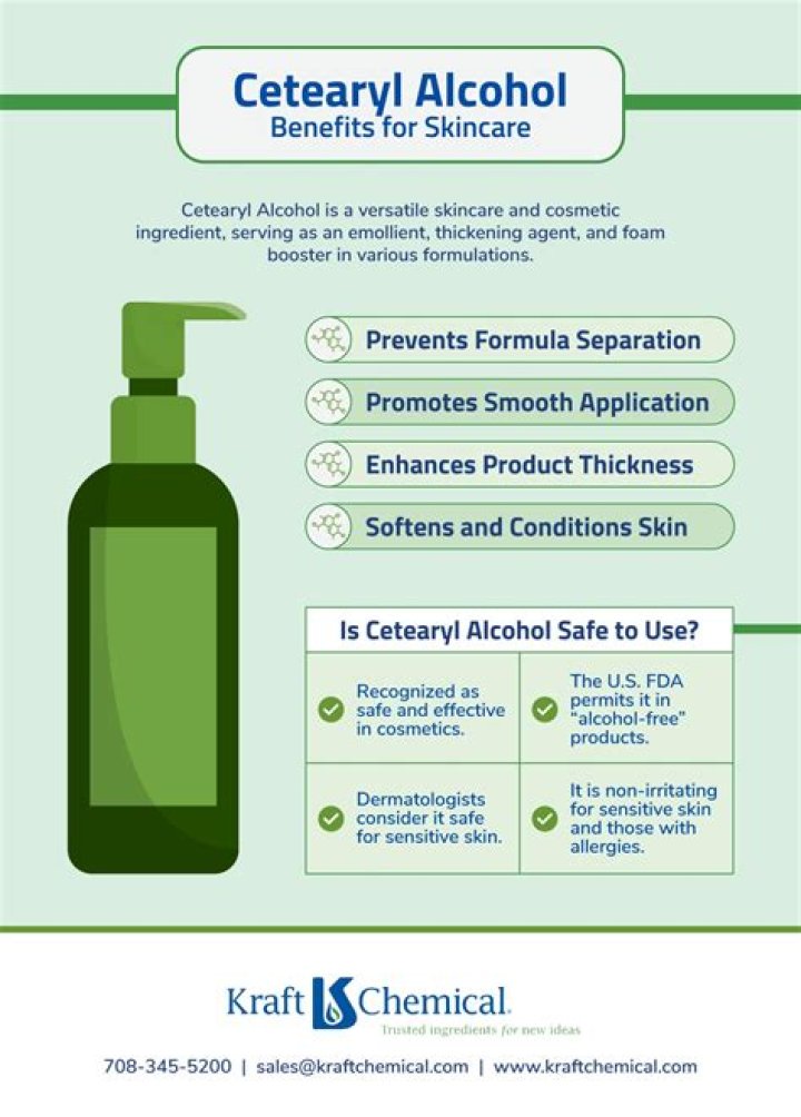 Cetearyl alcohol for skin - How To Discuss