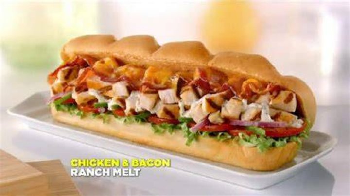 Chicken And Bacon Ranch Melt Subway