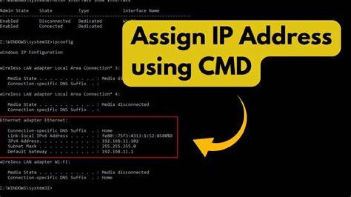 Cmd ip address - How To Discuss