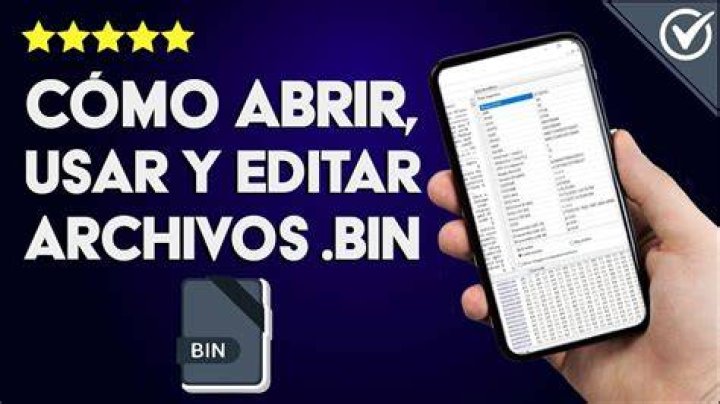 Como Abrir Archivos Bin En Android