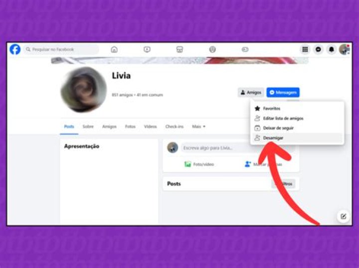 Como Desfazer Amizade No Facebook
