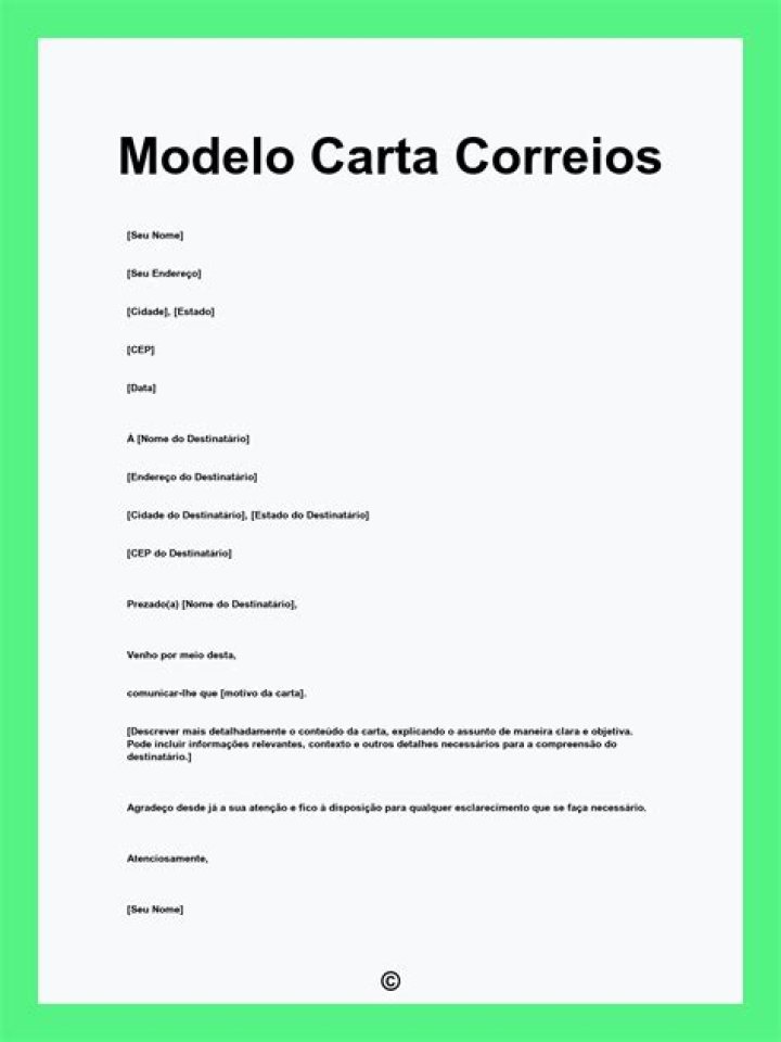 Como Enviar Carta Pelo Correio