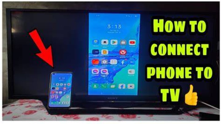 Connect my phone to my tv