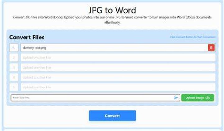 Convert jpg to word - How To Discuss