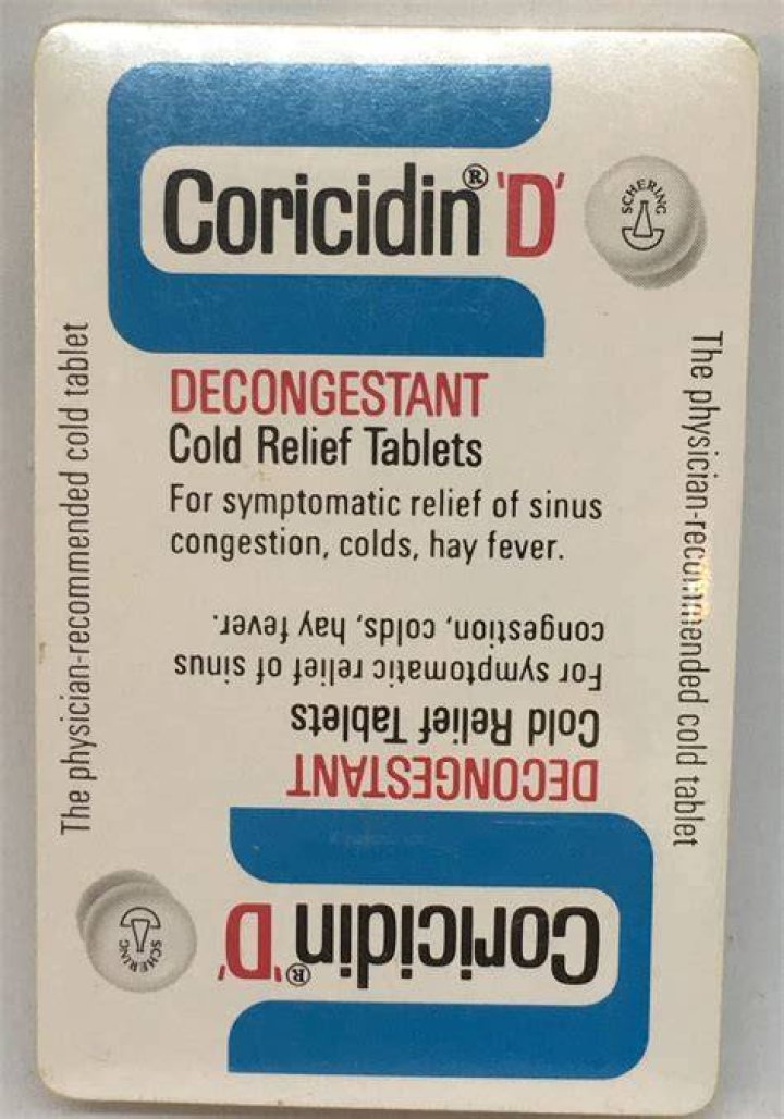 Coricidin D - How To Discuss