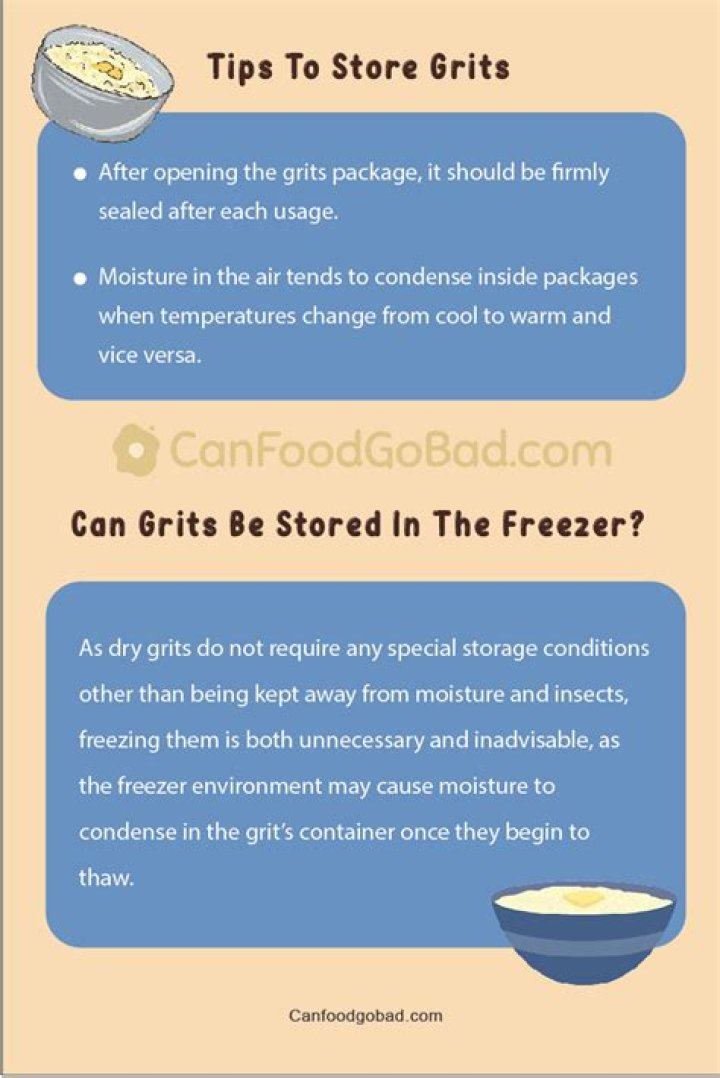 Do Grits Go Bad - How To Discuss