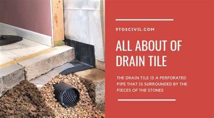 Drain tile pipe - How To Discuss