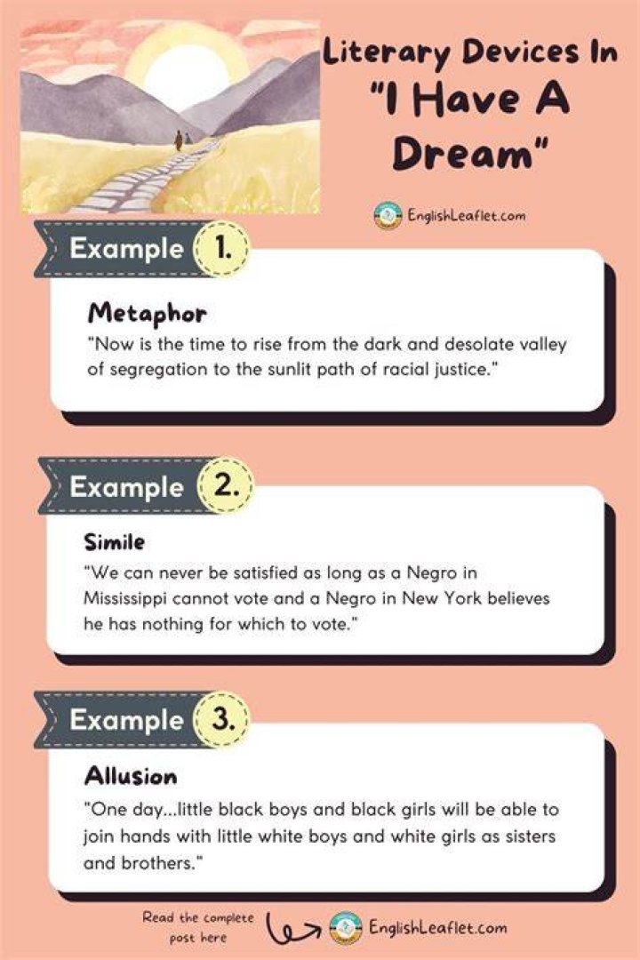 Dream Deferred Literary Devices - How To Discuss