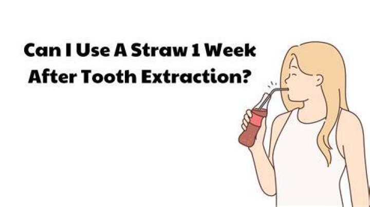Drinking Through A Straw After Wisdom Teeth Removal