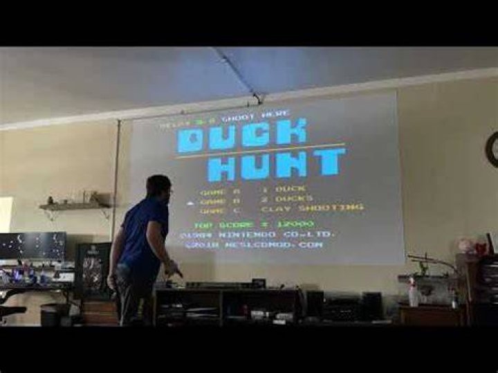 Duck Hunt Projector Game - How To Discuss