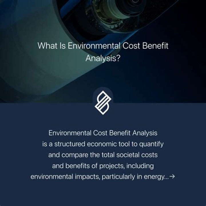 Environmental cost-benefit analysis - How To Discuss