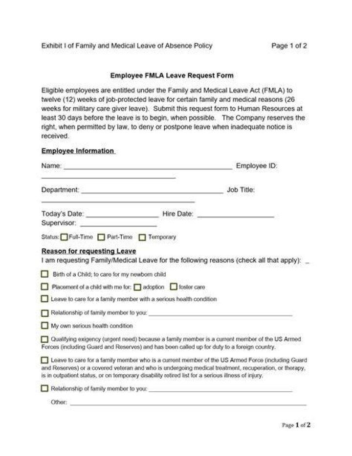 Family Medical Leave Act (FMLA)