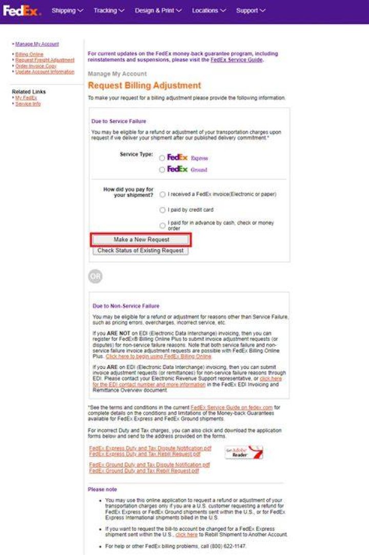 Fedex Shipment Exception - How To Discuss