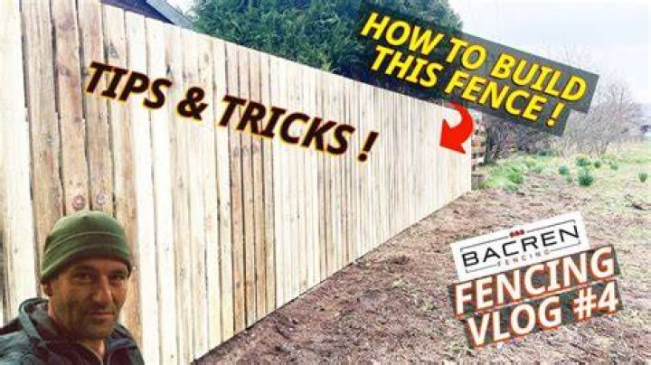 Fence Palings - How To Discuss