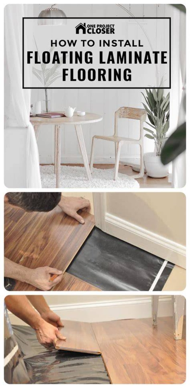 Floating laminate floor - How To Discuss