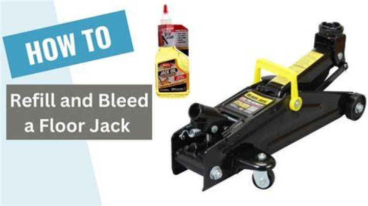 Floor Jack Oil - How To Discuss