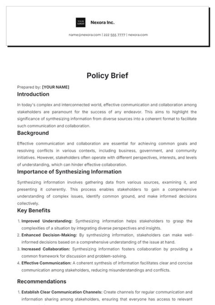 Fully Paid Policy - How To Discuss