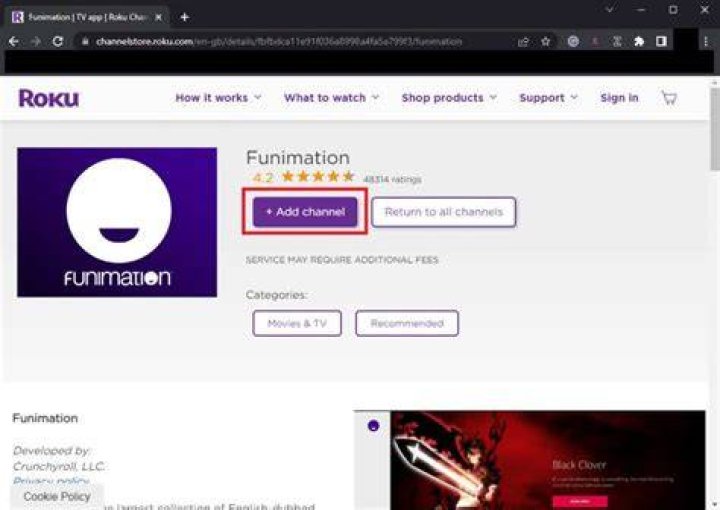 Funimation Channel Xfinity - How To Discuss