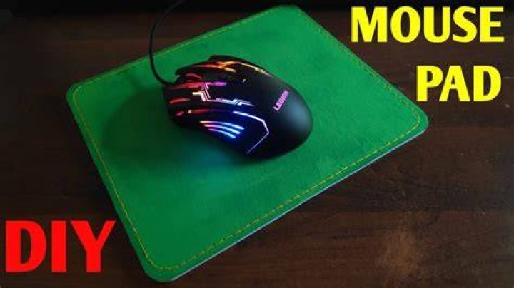 Home made mouse pad - How To Discuss