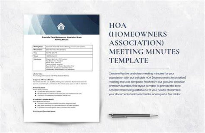 Homeowners Association (HOA) - How To Discuss
