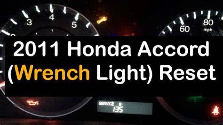 Honda Accord Wrench Light - How To Discuss