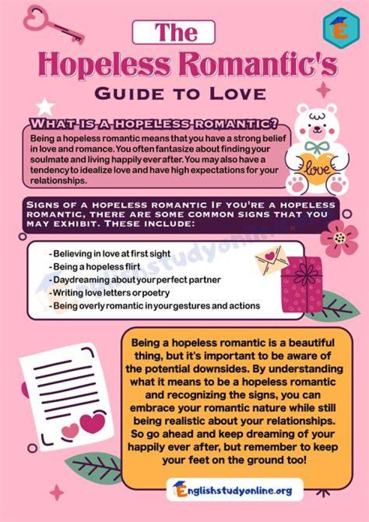 Hopeless Romantic Definition - How To Discuss