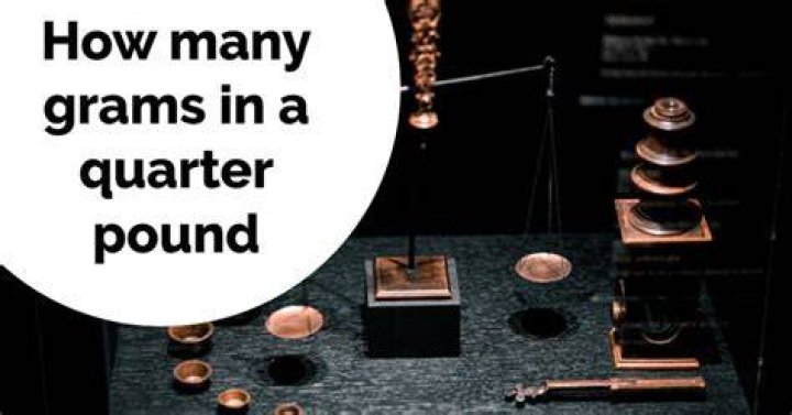 How Many Grams In A Quarter