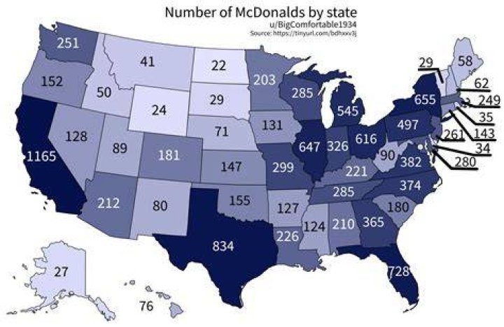 How Many Mcdonald's In Manhattan