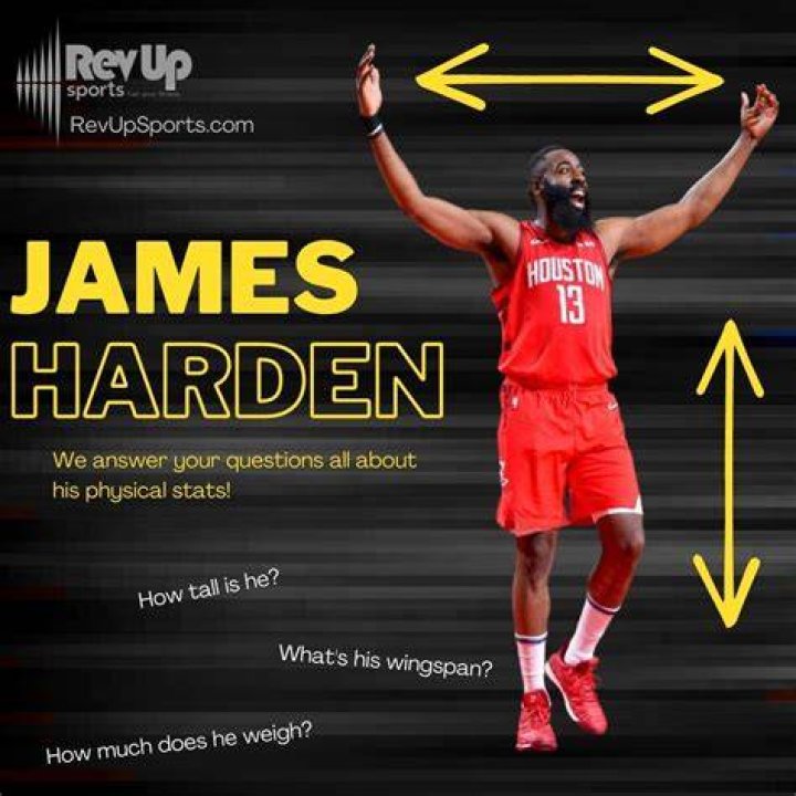 How Tall Is James Harden