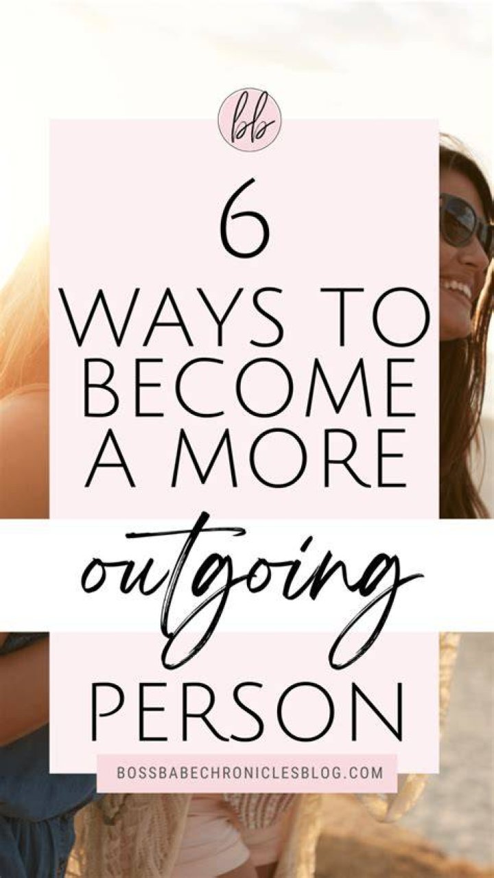 How To Become More Outgoing