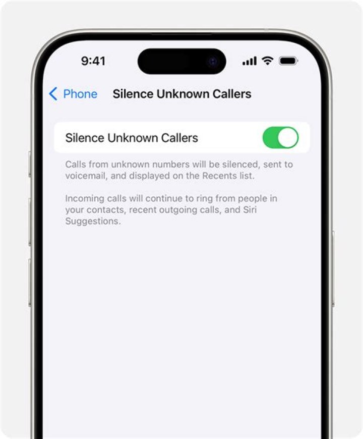 How to block unknown calls on iphone