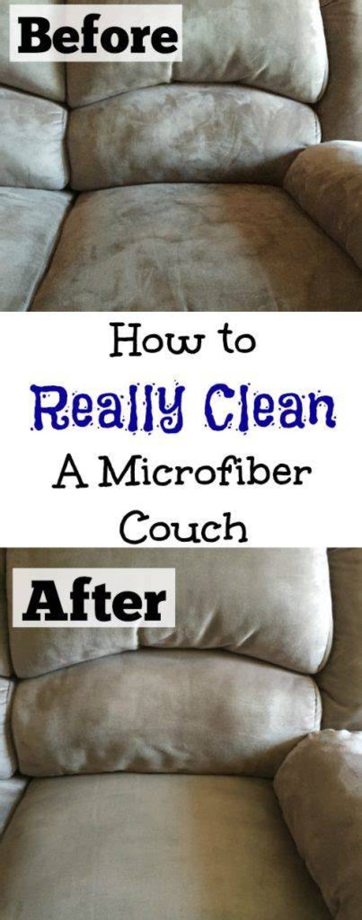How to clean microfiber couch