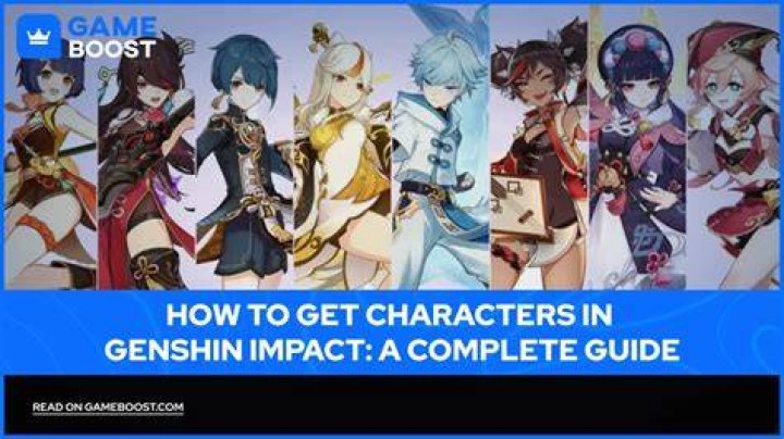 How to get characters in genshin impact