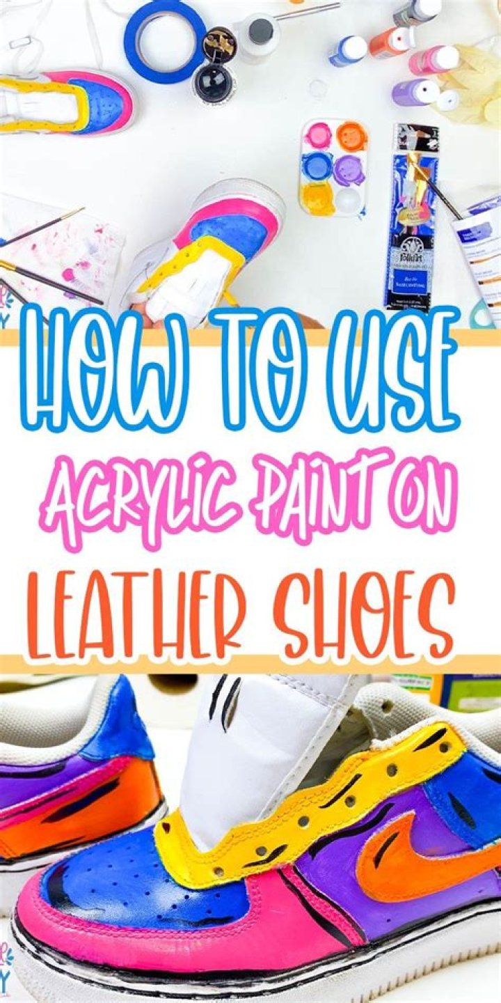 How to paint shoes - How To Discuss