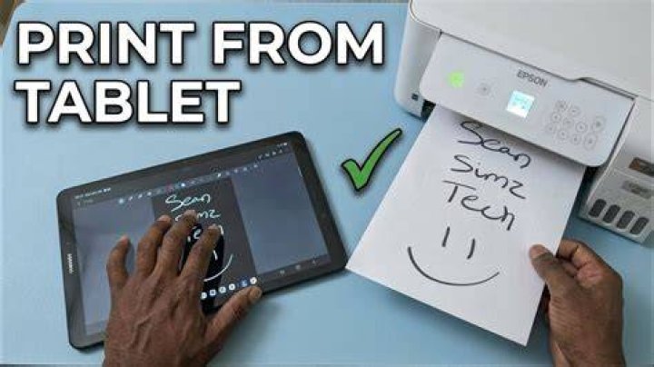 How To Print From Samsung Tablet