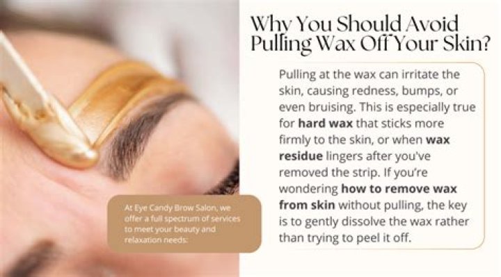 How To Remove Wax Residue From Skin