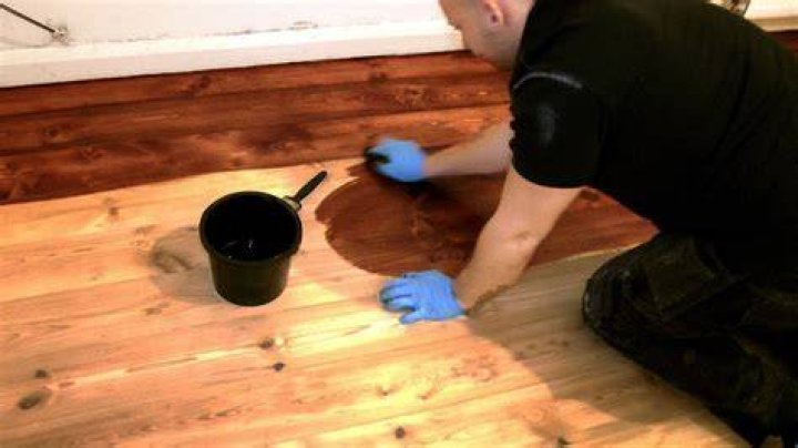 How to stain wood floors