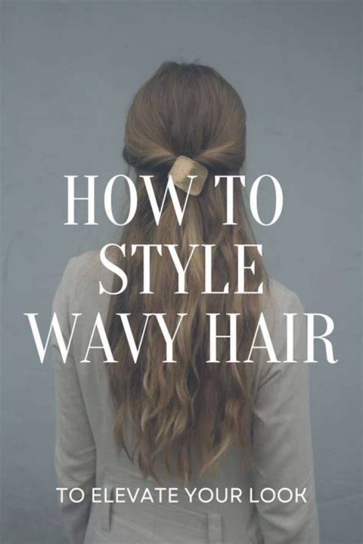 How to style wavy hair