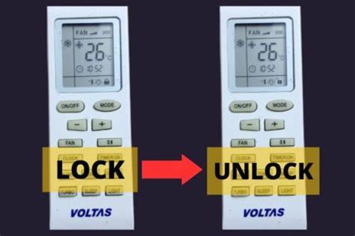 How To Unlock Voltas Ac Remote